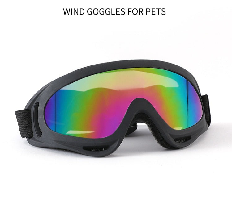 NEW Large Breed Dog Goggles & Sunglasses: Windproof Protective Eye Wear for Golden Retriever, Border Collie, Husky, Corgi - Impact-Resistant Lens, Adjustable Strap for Active Outdoor Adventures
