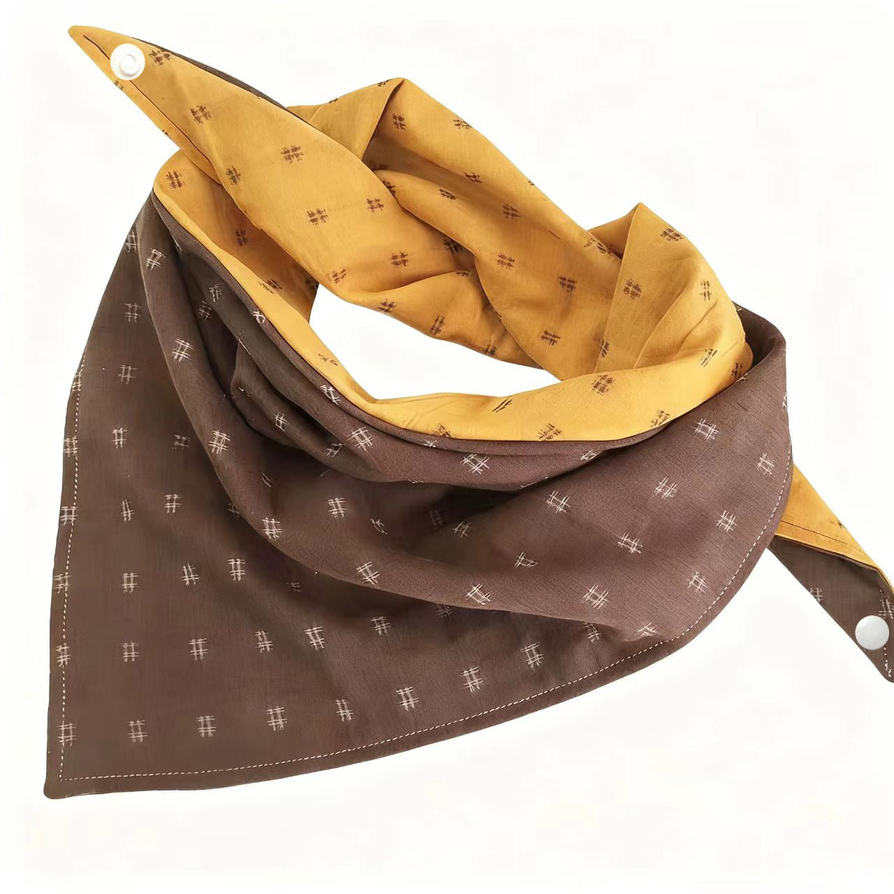 Pet Bandana: Reversible Triangle Scarf & Drool Bib for Dogs & Cats – Adjustable Necktie for All Breeds (S-XXL), Fashionable Everyday Wear, Birthday/Gift Ready