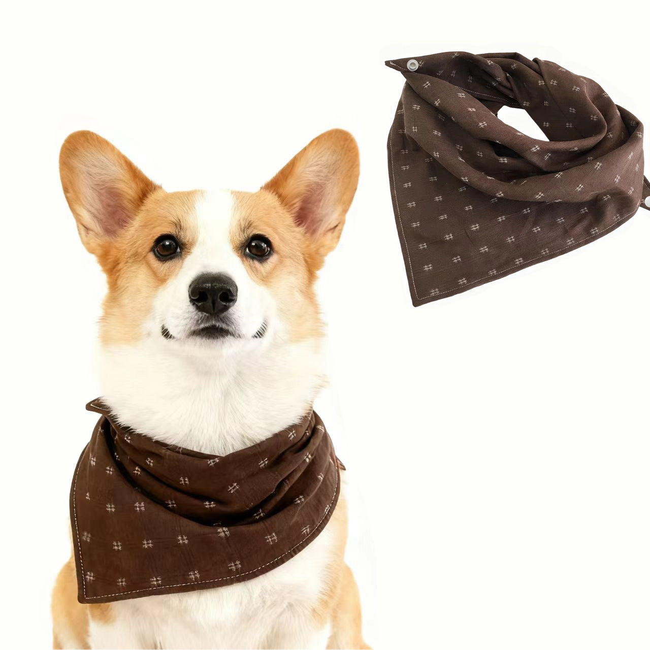 Pet Bandana: Reversible Triangle Scarf & Drool Bib for Dogs & Cats – Adjustable Necktie for All Breeds (S-XXL), Fashionable Everyday Wear, Birthday/Gift Ready