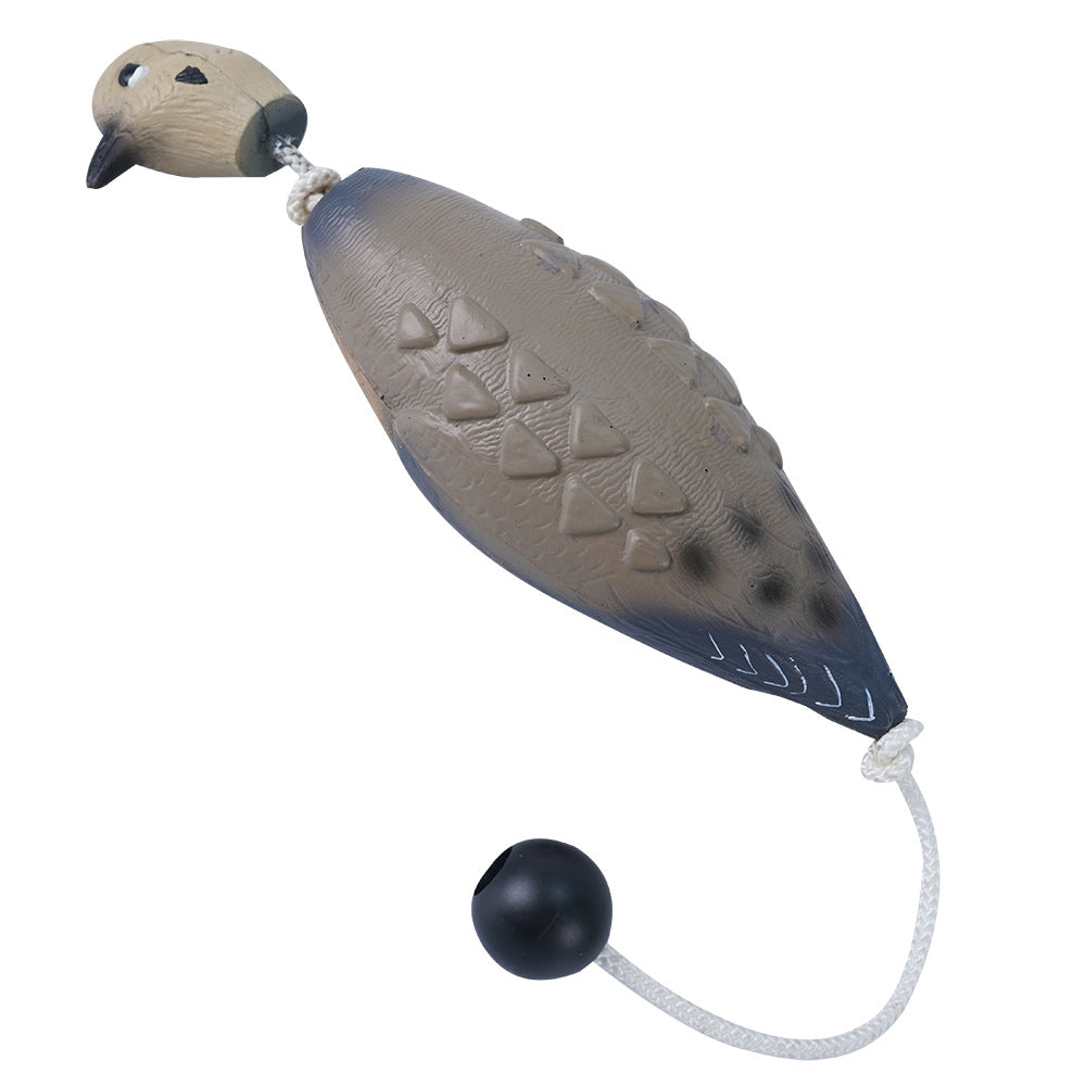 Interactive Duck Decoy Dog Training – Squeaky & Chew Resistant Retrieving Toy for Outdoor Fetch