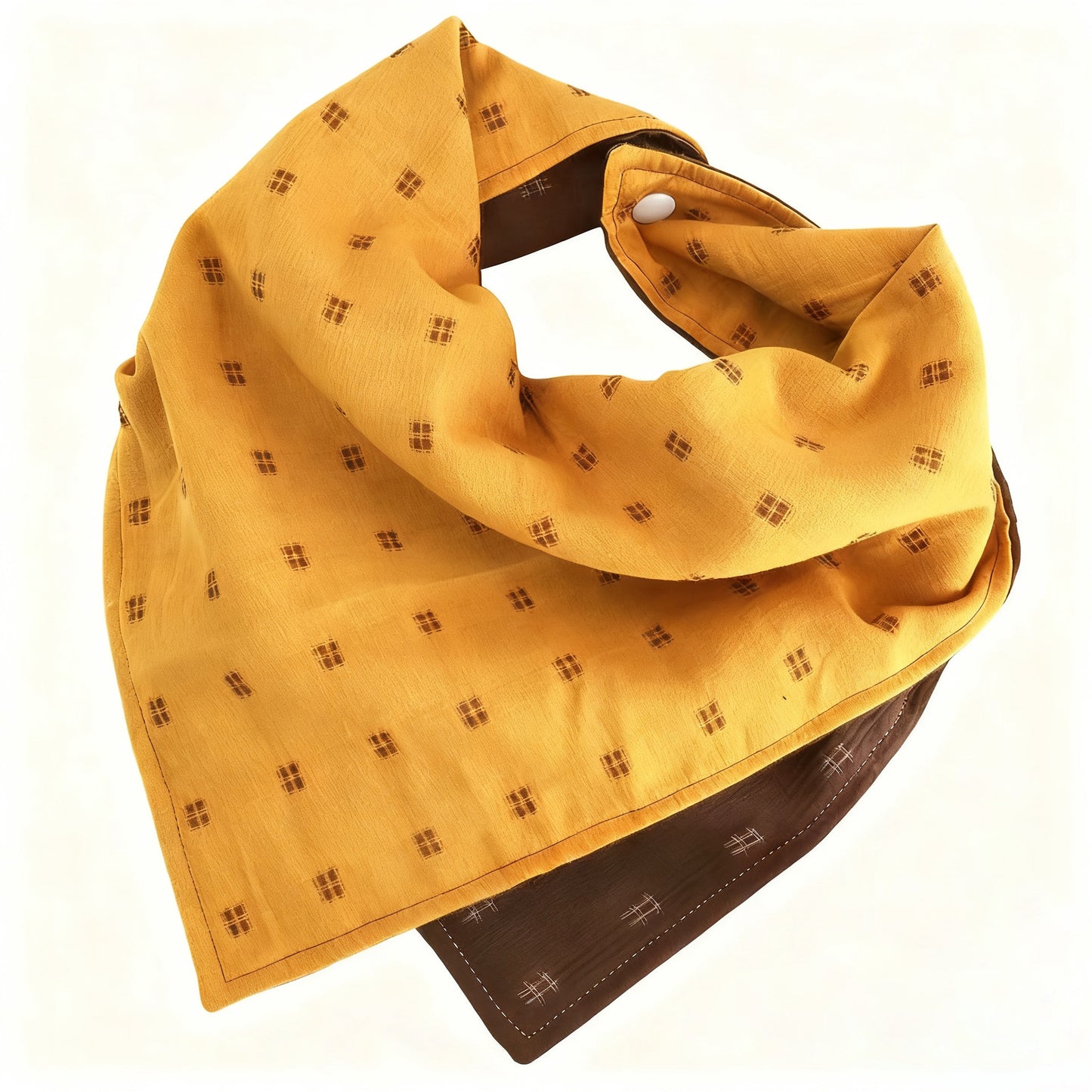 Pet Bandana: Reversible Triangle Scarf & Drool Bib for Dogs & Cats – Adjustable Necktie for All Breeds (S-XXL), Fashionable Everyday Wear, Birthday/Gift Ready