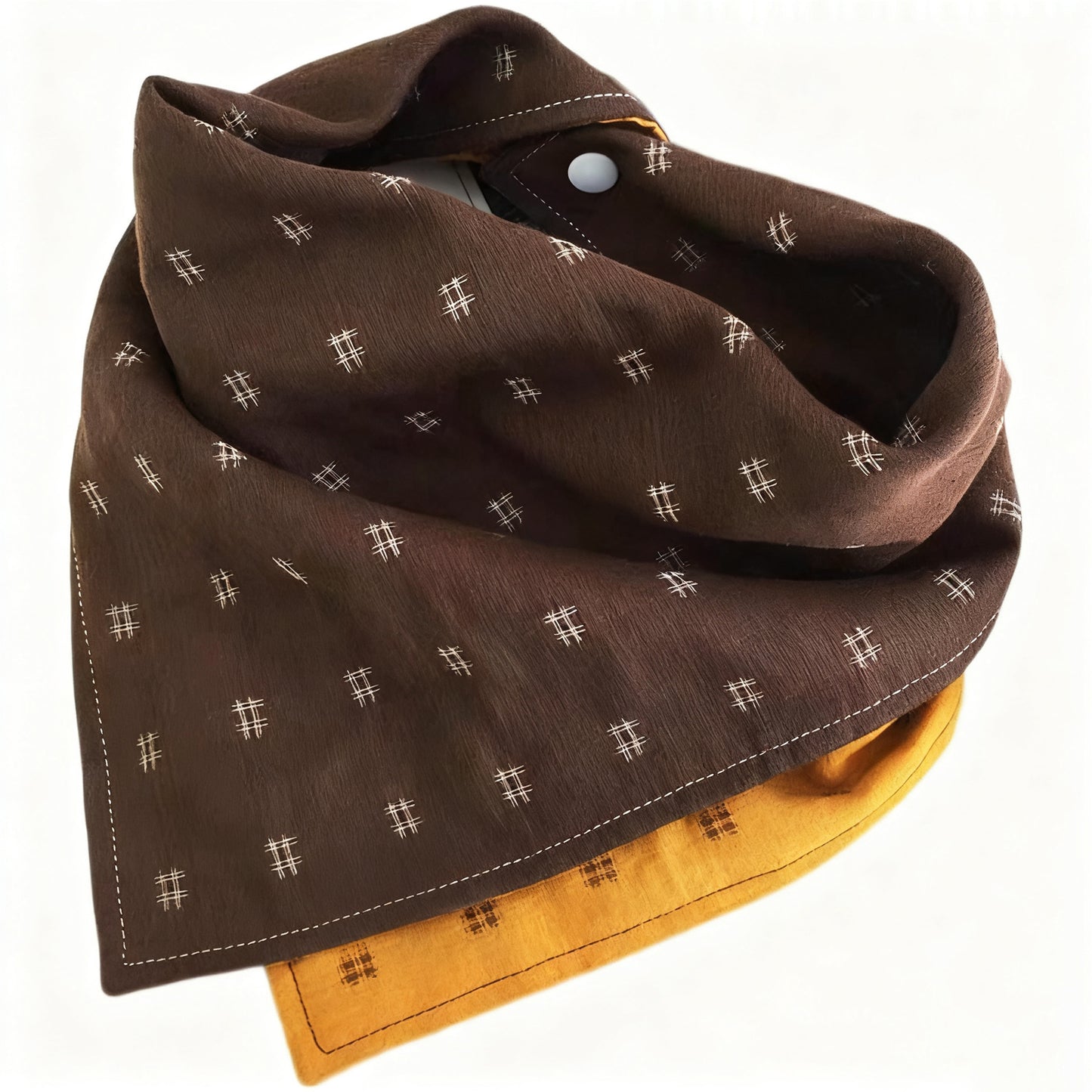 Pet Bandana: Reversible Triangle Scarf & Drool Bib for Dogs & Cats – Adjustable Necktie for All Breeds (S-XXL), Fashionable Everyday Wear, Birthday/Gift Ready