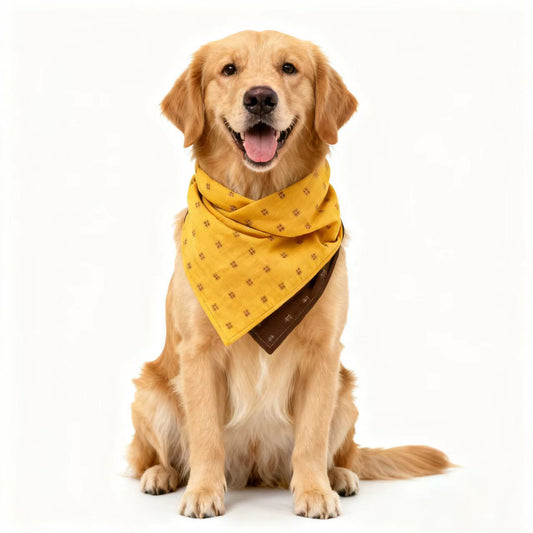 Pet Bandana: Reversible Triangle Scarf & Drool Bib for Dogs & Cats – Adjustable Necktie for All Breeds (S-XXL), Fashionable Everyday Wear, Birthday/Gift Ready