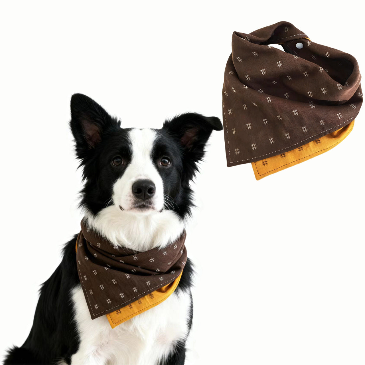 Pet Bandana: Reversible Triangle Scarf & Drool Bib for Dogs & Cats – Adjustable Necktie for All Breeds (S-XXL), Fashionable Everyday Wear, Birthday/Gift Ready