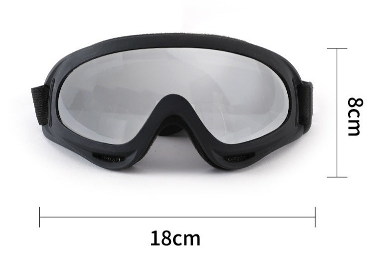 NEW Large Breed Dog Goggles & Sunglasses: Windproof Protective Eye Wear for Golden Retriever, Border Collie, Husky, Corgi - Impact-Resistant Lens, Adjustable Strap for Active Outdoor Adventures
