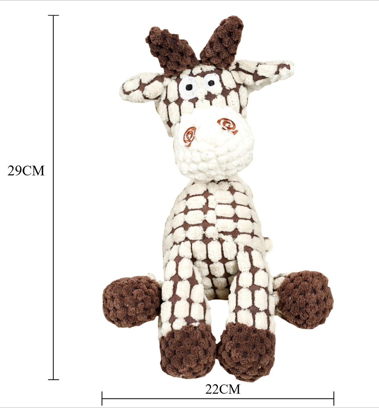 Durable Cotton Rope & Plush Squeaky Dog Toy: 2-in-1 Interactive Chew Toy for Teeth Cleaning & Anxiety Relief – Perfect for Puppy Teething, Aggressive Chewers, Cats Love It Too! (Machine Washable)